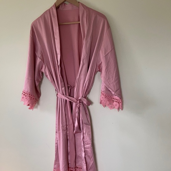 Other - Blush Silk robe